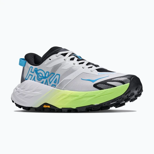 Zdjęcie produktu Buty do biegania damskie HOKA Speedgoat 7 frost / neon yuzu Biały