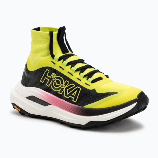 Zdjęcie produktu Buty do biegania damskie HOKA Tecton X 3 neon hoka citrus / black Żółty