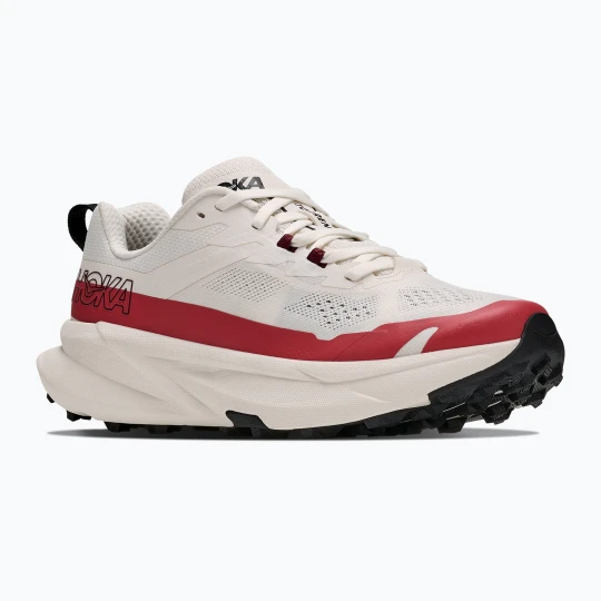 Zdjęcie produktu Buty do biegania damskie HOKA Torrent 5 alabaster / burnt red Beżowy