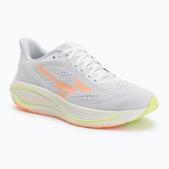 Zdjęcie produktu Buty do biegania damskie Mizuno Neo Cosmo 2 white / flamingo coral / lime pulp