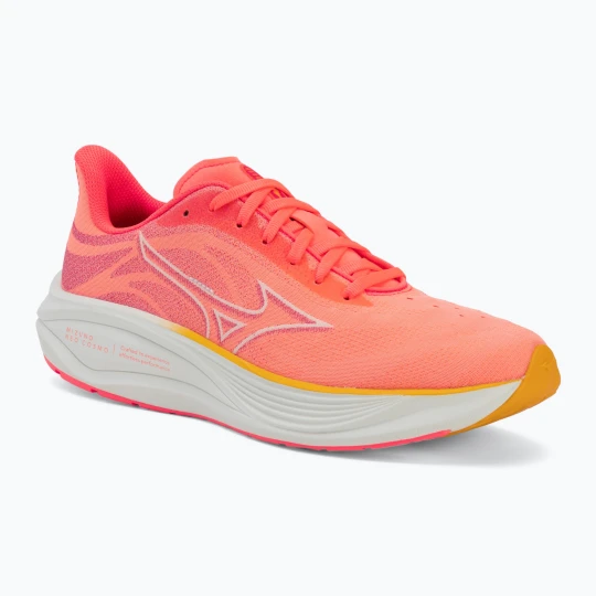Zdjęcie produktu Buty do biegania damskie Mizuno Neo Cosmo striking coral / snow white / citrus Pomarańczowy