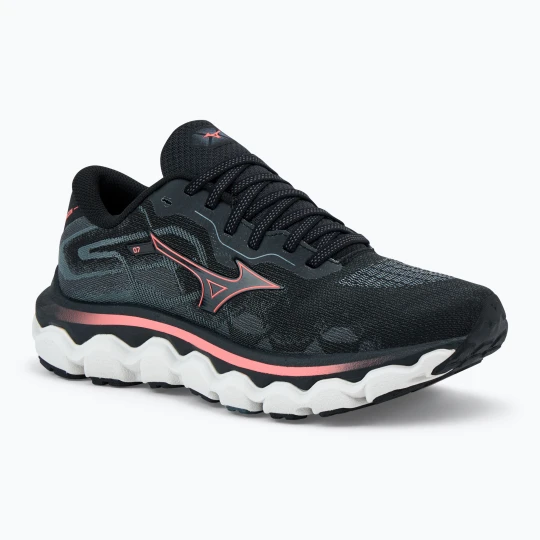 Zdjęcie produktu Buty do biegania damskie Mizuno Wave Horizon 7 black / dubarry / nimbus cloud