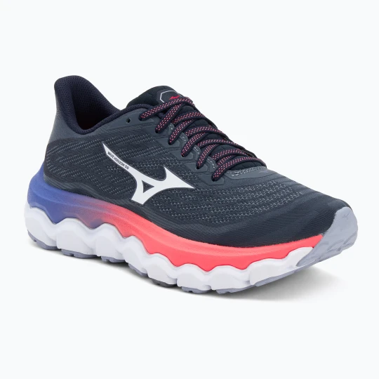 Zdjęcie produktu Buty do biegania damskie Mizuno Wave Horizon 8 odyssey gray/white/striking co Szary