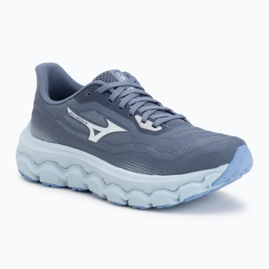 Zdjęcie produktu Buty do biegania damskie Mizuno Wave Horizon 9 wild wind/white/vista blue Szary