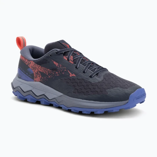 Zdjęcie produktu Buty do biegania damskie Mizuno Wave Ibuki 5 GTX Odyssey grey/calypso coral/iris bloom