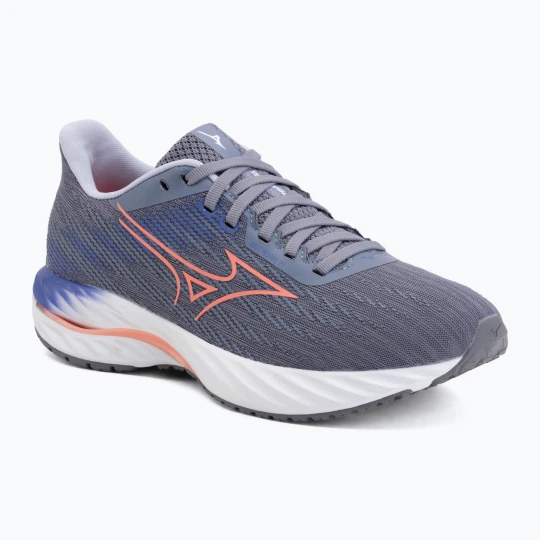 Zdjęcie produktu Buty do biegania damskie Mizuno Wave Inspire 21 blue granite / striking coral / irisbloom