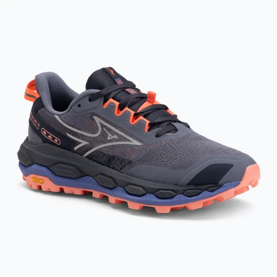 Zdjęcie produktu Buty do biegania damskie Mizuno Wave Mujin 11 blue granite / silver / striking coral Szary
