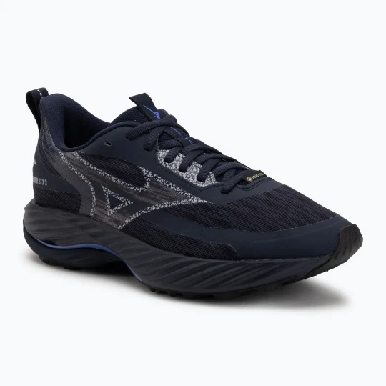 Zdjęcie produktu Buty do biegania damskie Mizuno Wave Rider GTX 3 odyssey gray / icelandic blue / irisbloom Czarny
