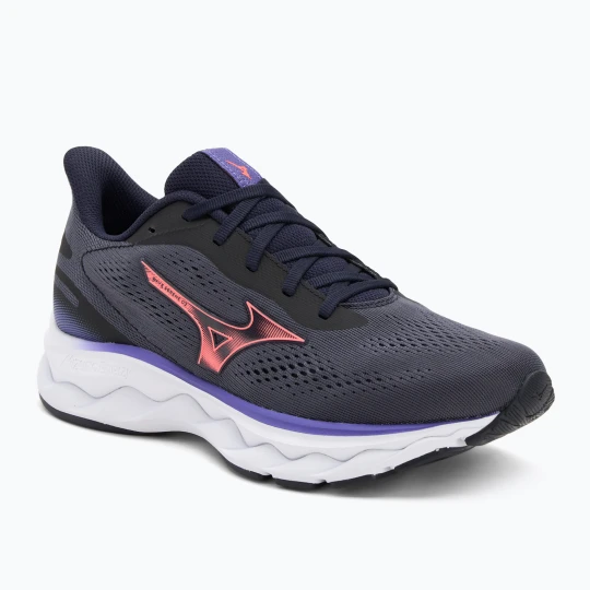 Zdjęcie produktu Buty do biegania damskie Mizuno Wave Serene 2 baritone blue / striking coral / irisbloom Czarny