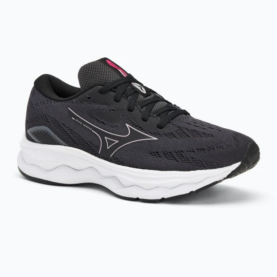 Zdjęcie produktu Buty do biegania damskie Mizuno Wave Serene ebony / cosmo chrome / white Czarny