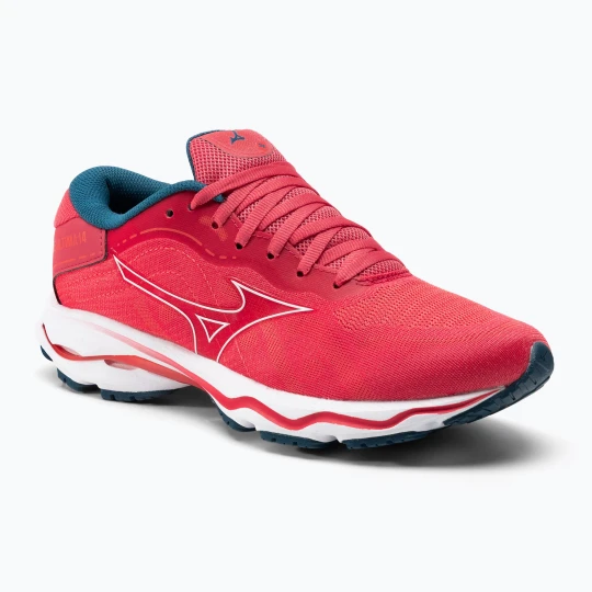 Zdjęcie produktu Buty do biegania damskie Mizuno Wave Ultima 14 parad pink / white / ink blue Czerwony