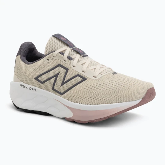 Zdjęcie produktu Buty do biegania damskie New Balance Fresh Foam 520's V9 linen/neptune grey/rosewood Beżowy