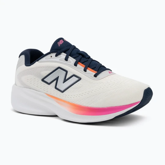 Zdjęcie produktu Buty do biegania damskie New Balance Fresh Foam 680's V9 sea salt/tangerine heat/pink heat Biały