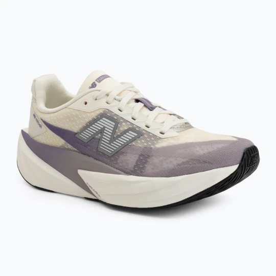 Zdjęcie produktu Buty do biegania damskie New Balance FuelCell Rebel V5 candied violet/angora Biały