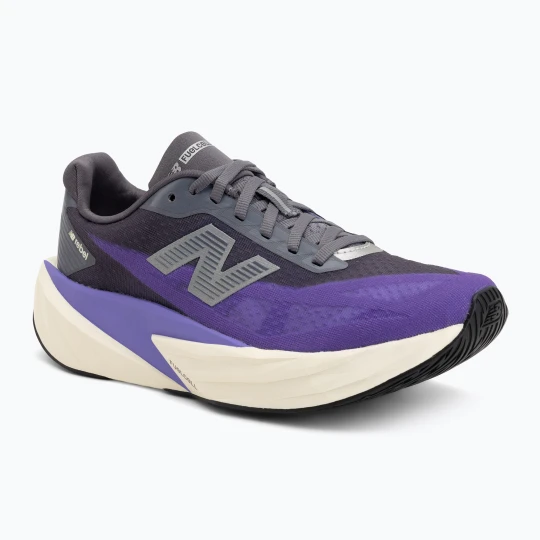 Zdjęcie produktu Buty do biegania damskie New Balance FuelCell Rebel V5 electric indigo/truffle salt/silver metallic Niebieski