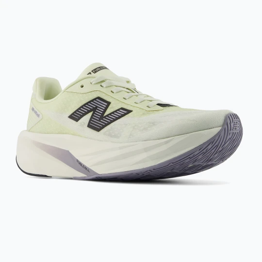 Zdjęcie produktu Buty do biegania damskie New Balance FuelCell Rebel V5 pistachio butter/sea salt Zielony