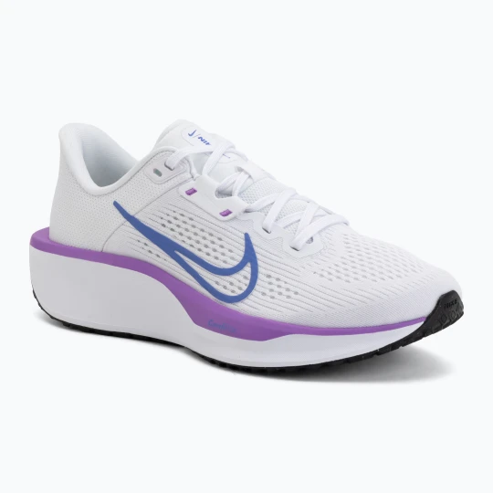 Zdjęcie produktu Buty do biegania damskie Nike Quest 6 white / black / bright violet / sapphire