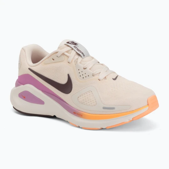 Zdjęcie produktu Buty do biegania damskie Nike Structure 26 chalk / light magenta / orange pulse / tattoo Beżowy