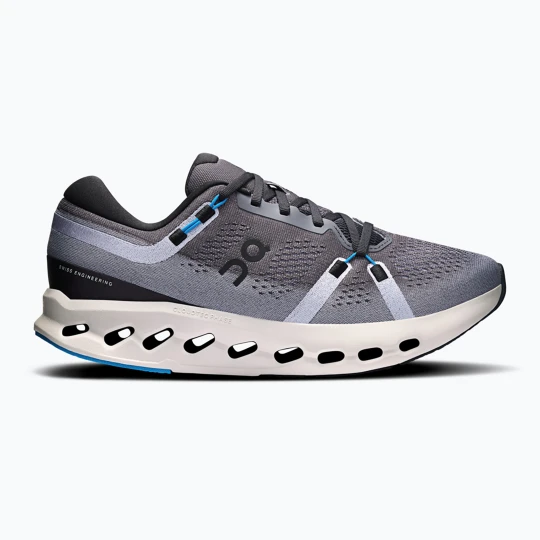 Zdjęcie produktu Buty do biegania damskie On Cloudsurfer 2 Wide black / malibu Szary