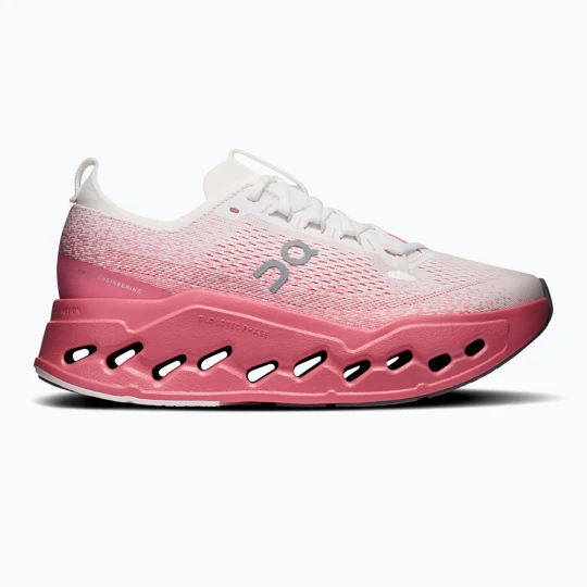 Zdjęcie produktu Buty do biegania damskie On Cloudsurfer Max white / camellia