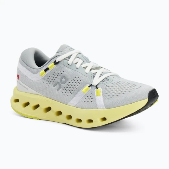 Zdjęcie produktu Buty do biegania damskie On Cloudsurfer 2 glacier / limelight Szary