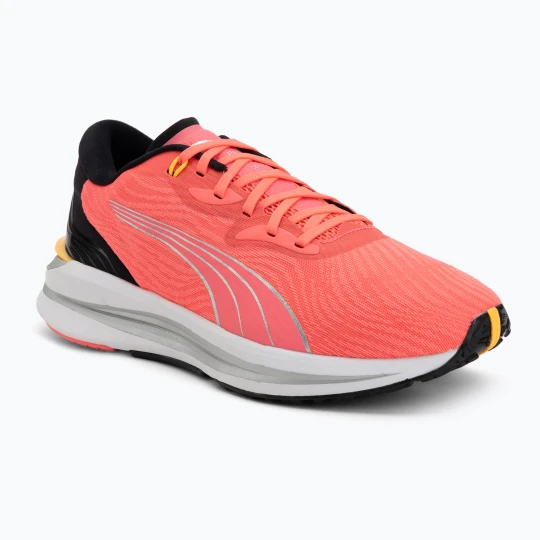 Zdjęcie produktu Buty do biegania damskie PUMA Electrify Nitro 2 sunset glow / black / silver Pomarańczowy