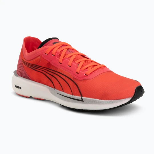 Zdjęcie produktu Buty do biegania damskie Puma Liberate Nitro sunblaze/white Pomarańczowy