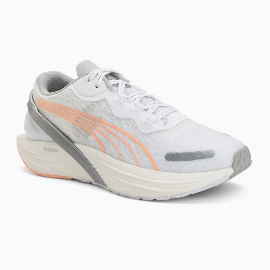 Zdjęcie produktu Buty do biegania damskie PUMA Run Xx Nitro silver / fizzy melon Biały