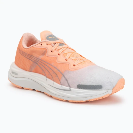 Zdjęcie produktu Buty do biegania damskie Puma Velocity Nitro 2 melon/white/grey Pomarańczowy