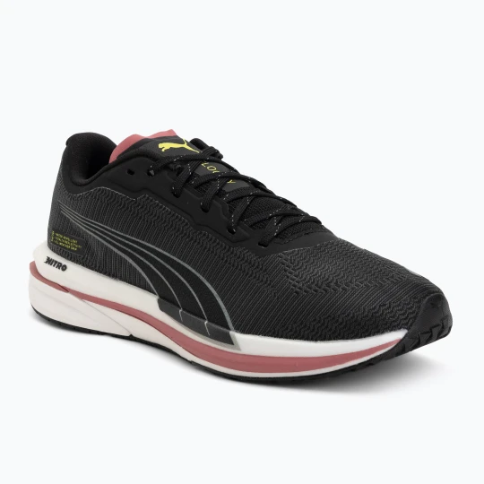Zdjęcie produktu Buty do biegania damskie Puma Velocity Nitro WTR black/silver/yellow