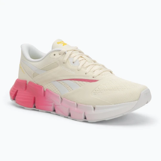 Zdjęcie produktu Buty do biegania damskie Reebok Zig Dynamica 5 vintage chalk / white / true pink