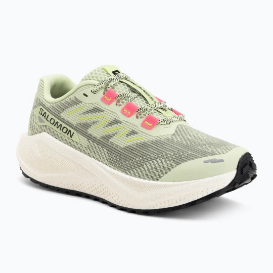 Zdjęcie produktu Buty do biegania damskie Salomon Aero Blaze 3 GRVL butterfly/knockout pink/black Zielony