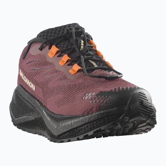 Zdjęcie produktu Buty do biegania damskie Salomon Aero Blaze 4 GRVL huckleberry / black Bordowy