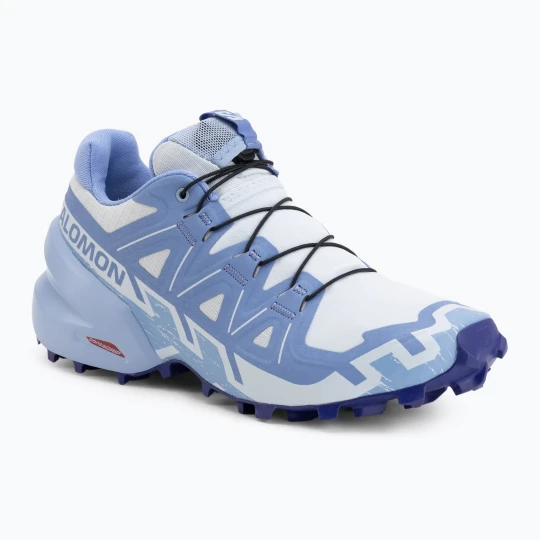 Zdjęcie produktu Buty do biegania damskie Salomon Speedcross 6 burro/sunny lime/almond cream Niebieski