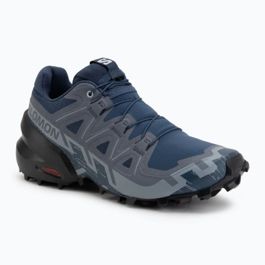 Zdjęcie produktu Buty do biegania damskie Salomon Speedcross 6 spellbound / black / tradewinds Granatowy