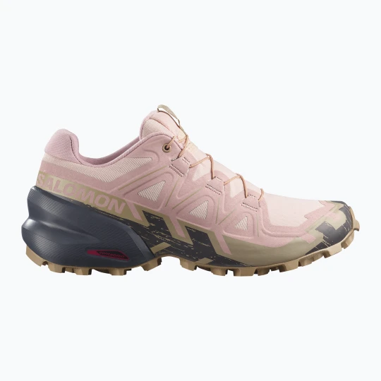 Zdjęcie produktu Buty do biegania damskie Salomon Speedcross 6 tapioca / shadow gray Różowy