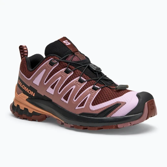 Zdjęcie produktu Buty do biegania damskie Salomon XA PRO 3D V9 rum raisin/orchid bouquet/canyon clay Bordowy
