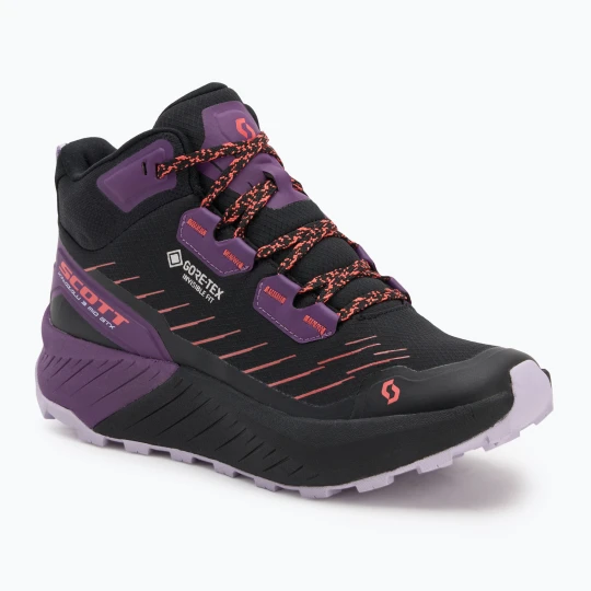 Zdjęcie produktu Buty do biegania damskie SCOTT Kinabalu 3 Mid Gore-Tex black/vivid purple Fioletowy