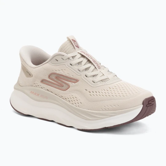 Zdjęcie produktu Buty do biegania damskie SKECHERS Max Run beige