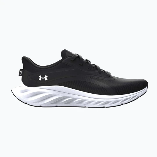 Zdjęcie produktu Buty do biegania damskie Under Armour Ascend black / black / metallic silver