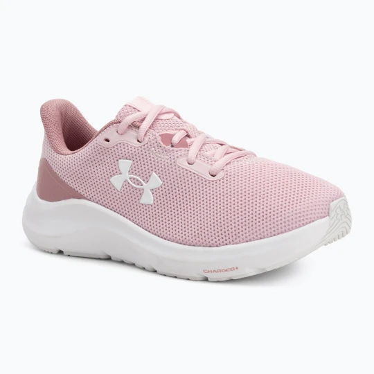 Zdjęcie produktu Buty do biegania damskie Under Armour Charged Pursuit 4 prime pink/pink elixir/white