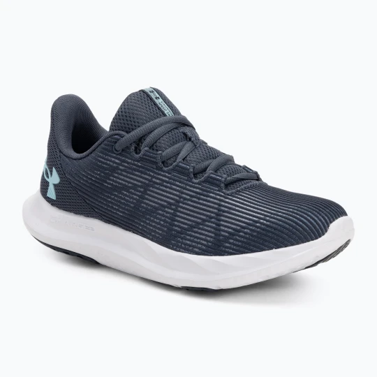 Zdjęcie produktu Buty do biegania damskie Under Armour Charged Speed Swift downpour gray / downpour gray / stream Granatowy