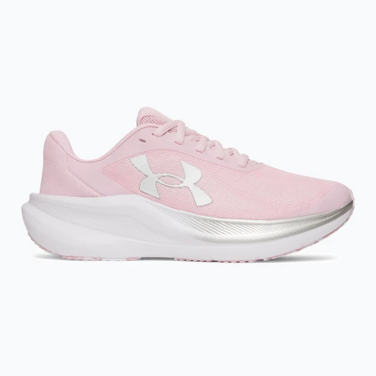 Zdjęcie produktu Buty do biegania damskie Under Armour Chase prime pink / metallic silver / white