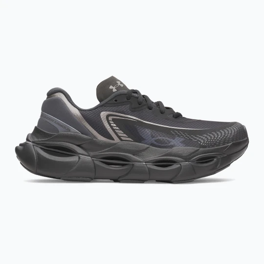 Zdjęcie produktu Buty do biegania damskie Under Armour Halo Racer 2 black / anthracite / metallic black