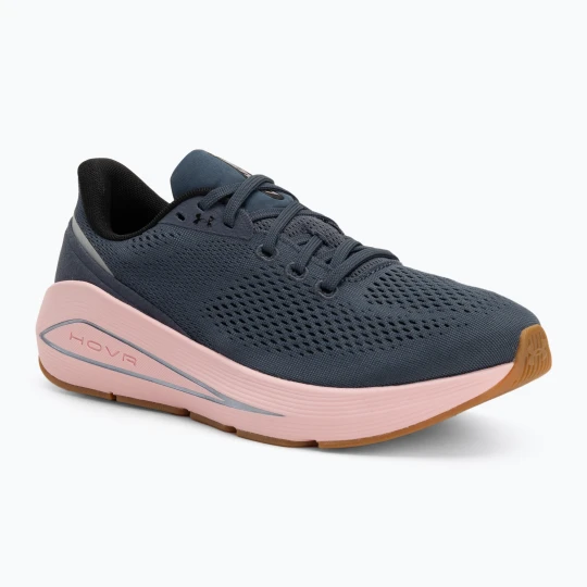Zdjęcie produktu Buty do biegania damskie Under Armour Sonic 7 downpour gray/prime pink/black Granatowy