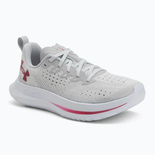 Zdjęcie produktu Buty do biegania damskie Under Armour Velociti 4 SE halo gray / mod gray / shaded fuchsia Szary