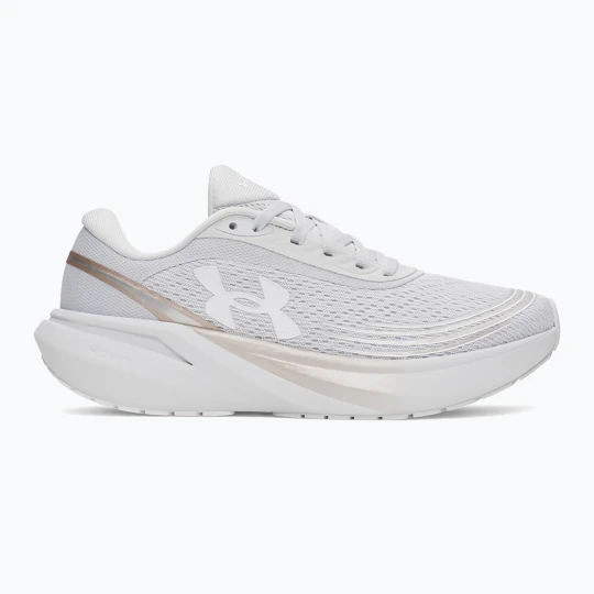 Zdjęcie produktu Buty do biegania damskie Under Armour Velociti Sport halo gray / metallic buff / white Szary