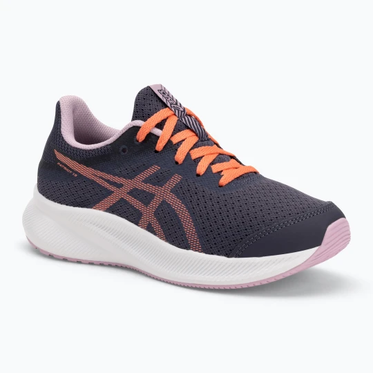 Zdjęcie produktu Buty do biegania dziecięce ASICS Patriot 13 GS indigo fog / papaya Granatowy