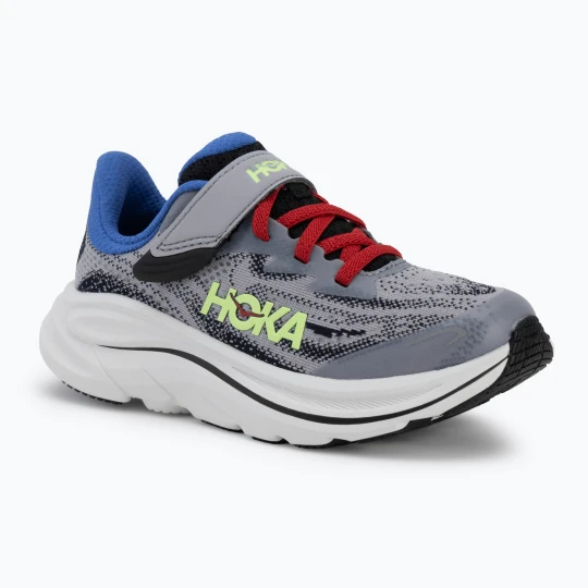 Zdjęcie produktu Buty do biegania dziecięce HOKA Clifton 10 foggy grey / black