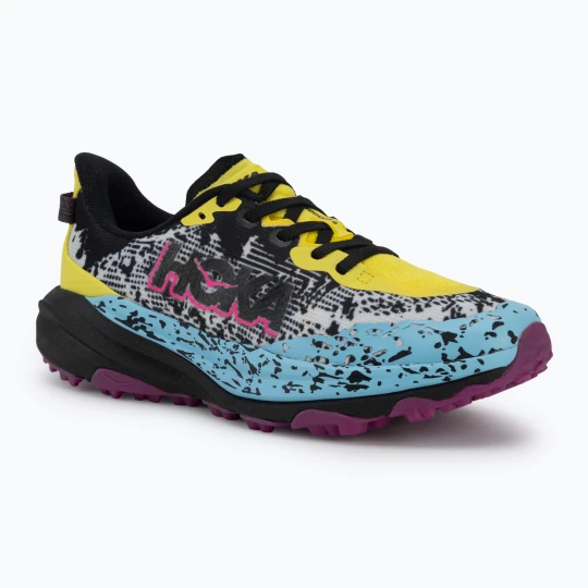 Zdjęcie produktu Buty do biegania dziecięce HOKA Speedgoat 6 electric lemon / black Żółty